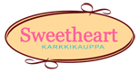 Karkkikauppa Sweetheart logo